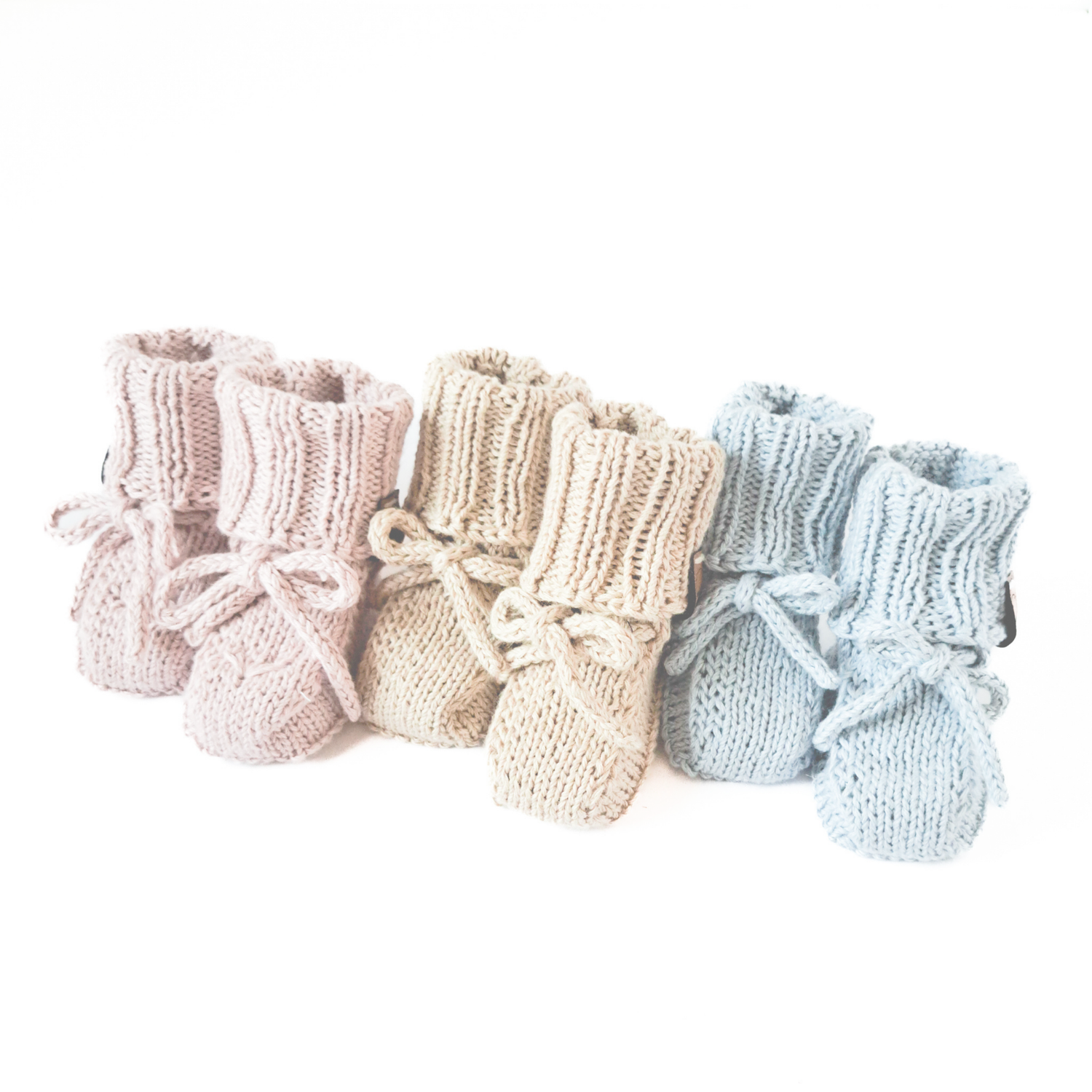 Schühchen für Babys in rosa