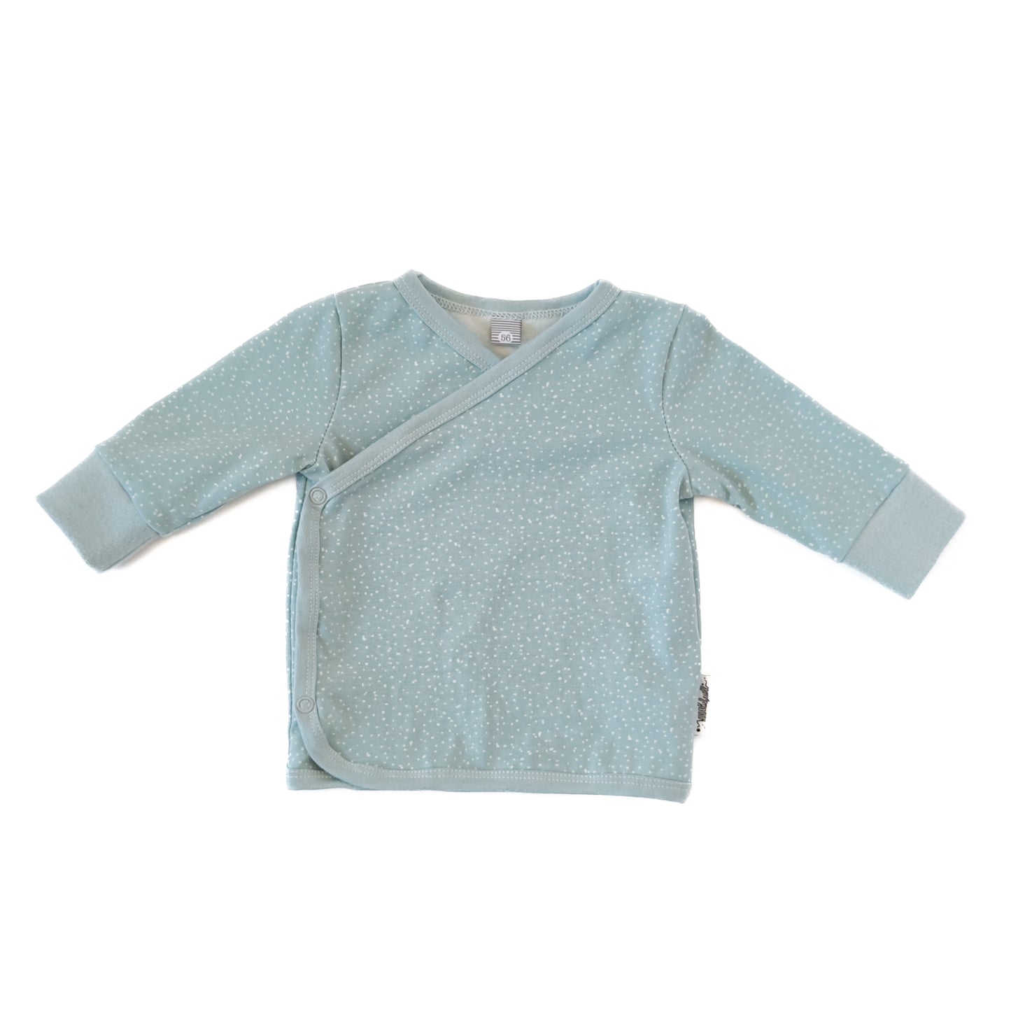 Wickelshirt "Seelchen" in Nordhauch mit Pünktchen