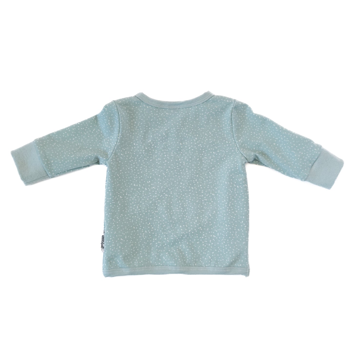 Wickelshirt "Seelchen" in Nordhauch mit Pünktchen