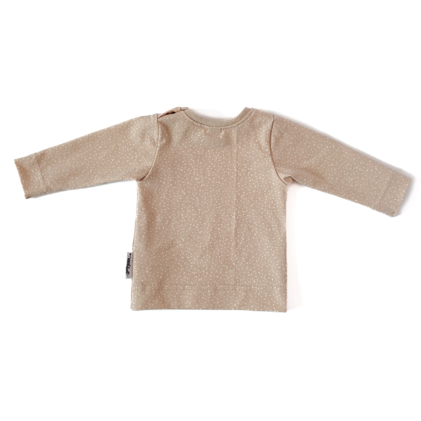 Shirt "Knöpfchen" in Sandlicht mit Pünktchen