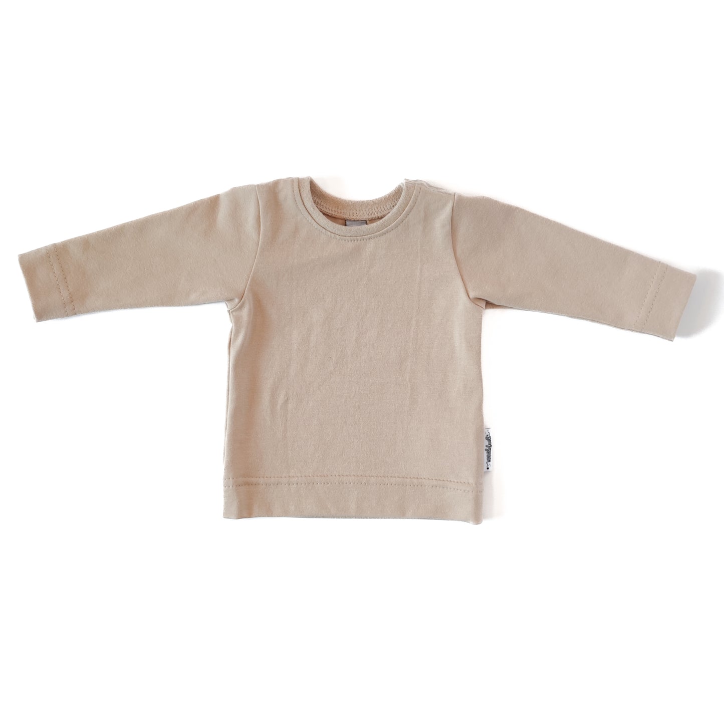 Shirt "Knöpfchen" in Sandlicht