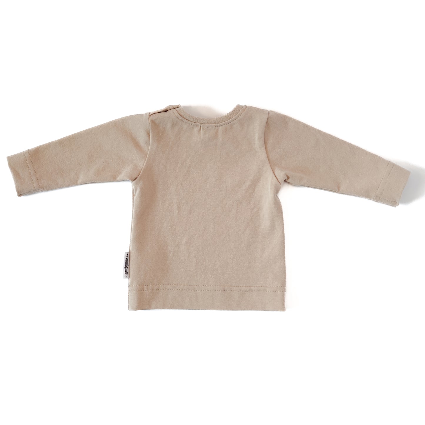 Shirt "Knöpfchen" in Sandlicht