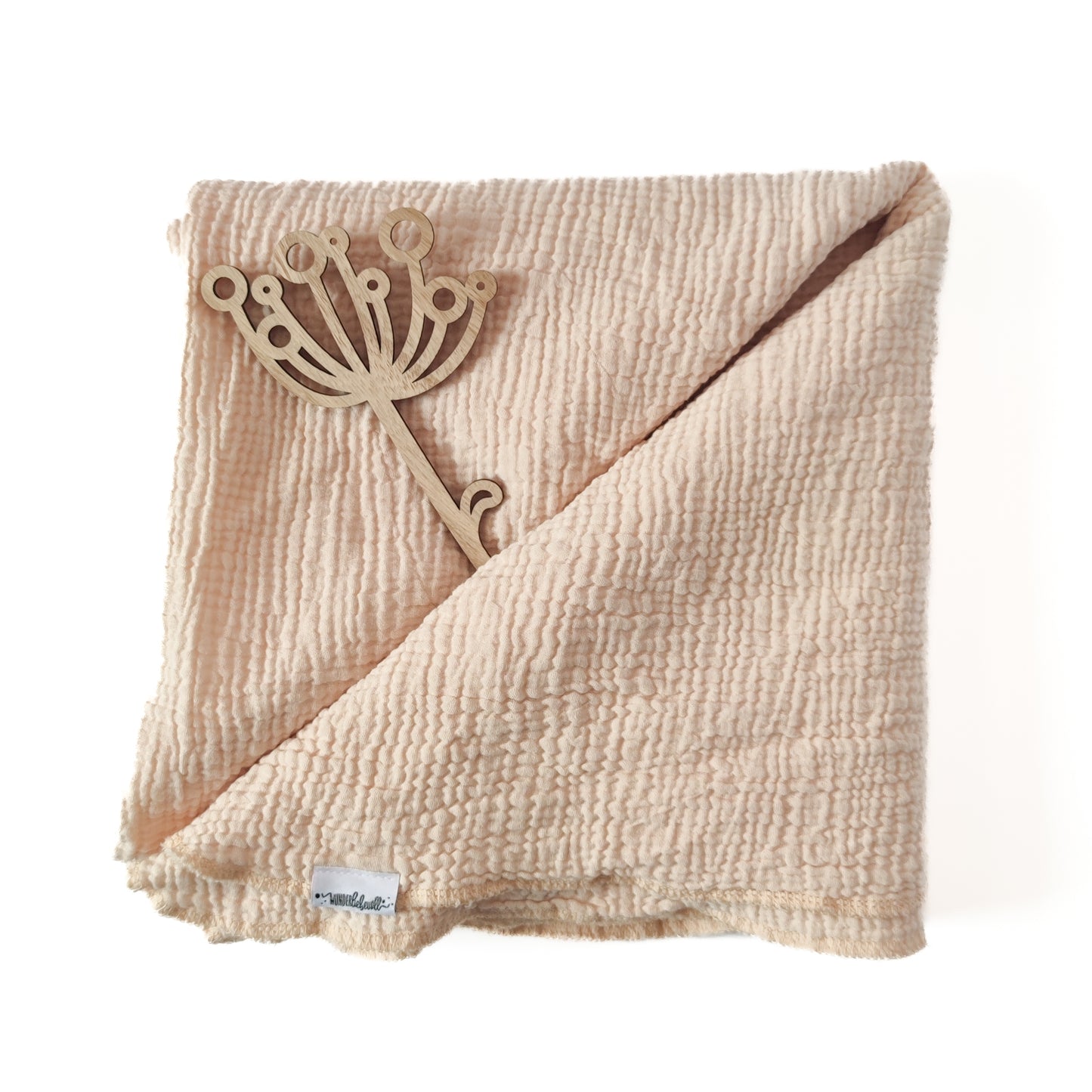 XXL-Tuch "Umarmung" in Sandlicht