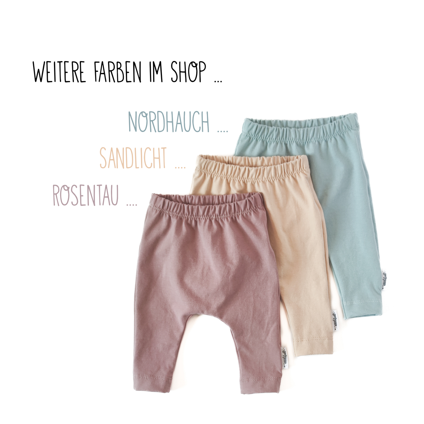 Leggings "Lichtspiel" in Rosentau