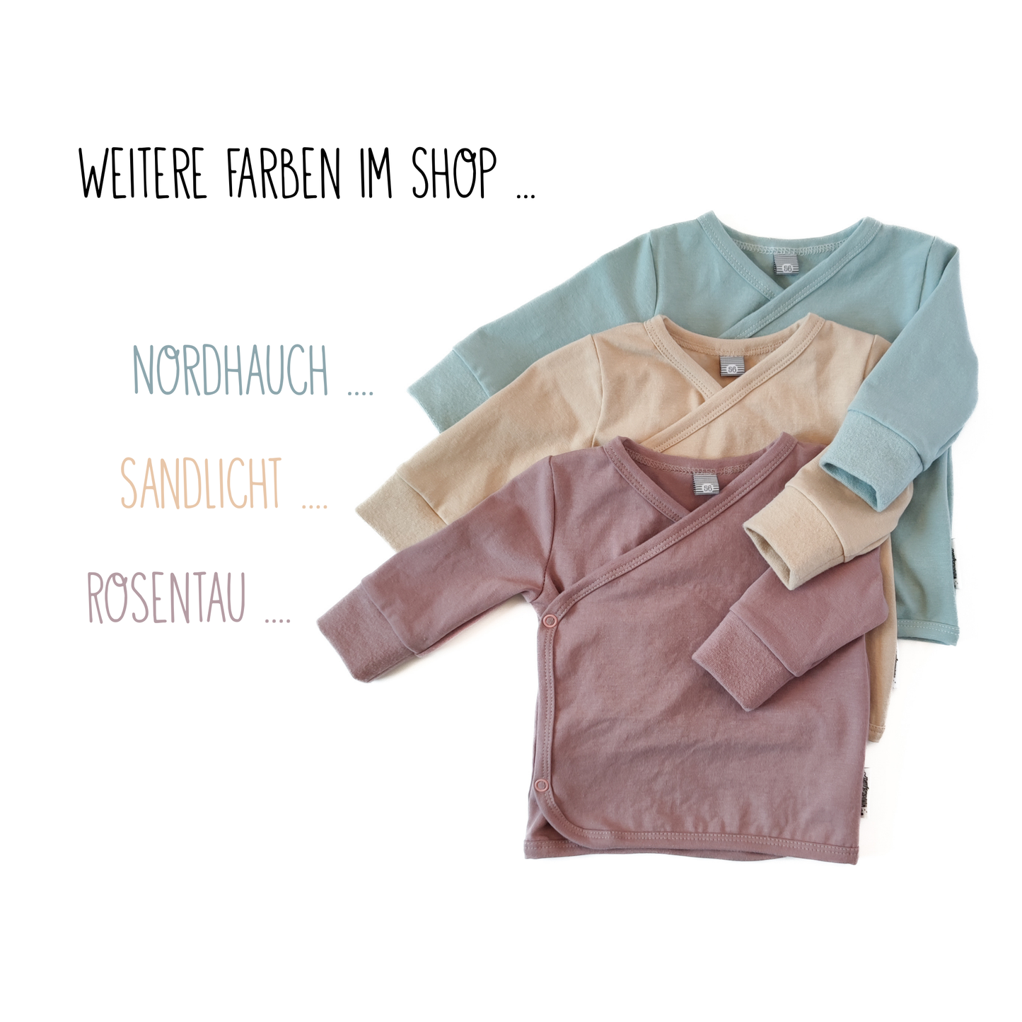 Wickelshirt "Seelchen" in Sandlicht