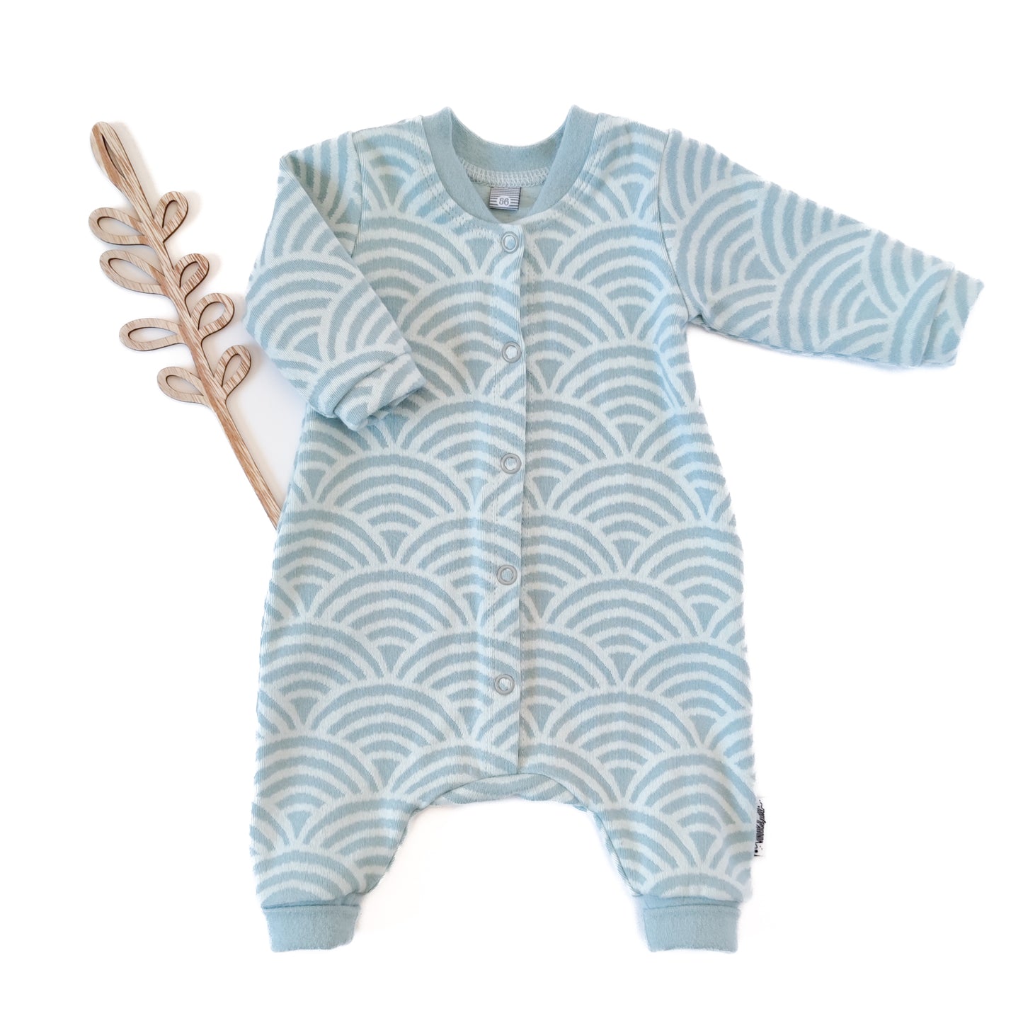 Strampler "Wellenkind" in Nordhauch