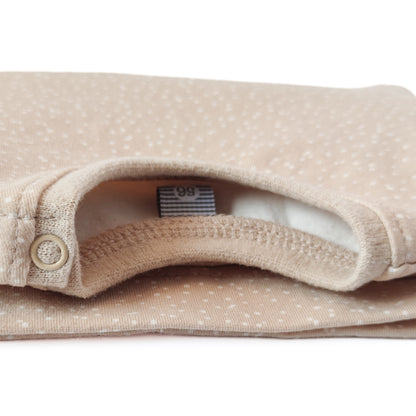 Shirt "Knöpfchen" in Sandlicht mit Pünktchen