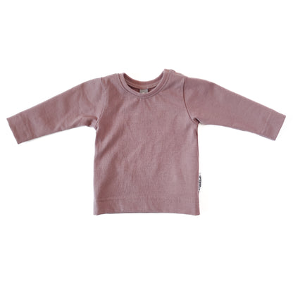 Shirt "Knöpfchen" in Rosentau