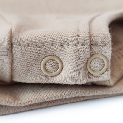 Shirt "Knöpfchen" in Sandlicht