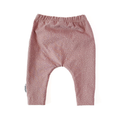 Leggings "Lichtspiel" in Rosentau mit Pünktchen