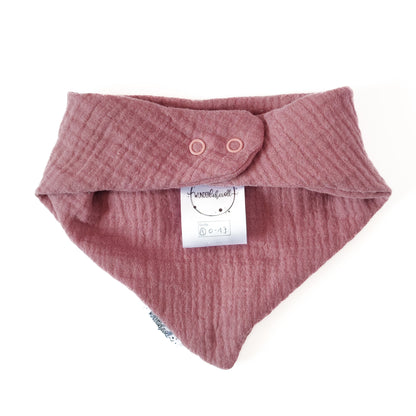 Halstuch "Knospe" in Rosentau