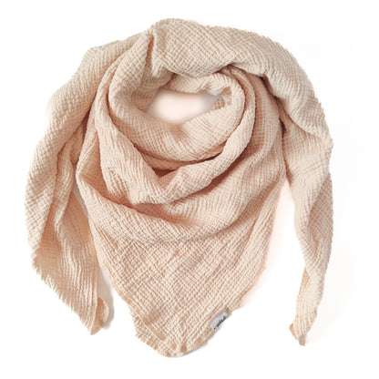 XXL-Tuch "Umarmung" in Sandlicht